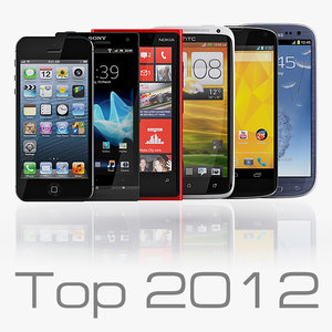 3d smartphones 2012 - s model