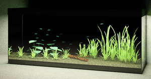 3d fish tank parametric