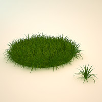 free grass 3d model