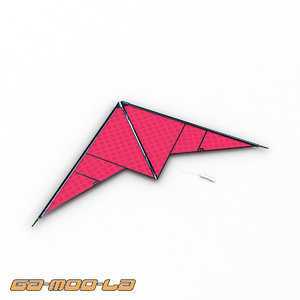 3d toy kite model
