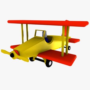 3dsmax airplane plane toy