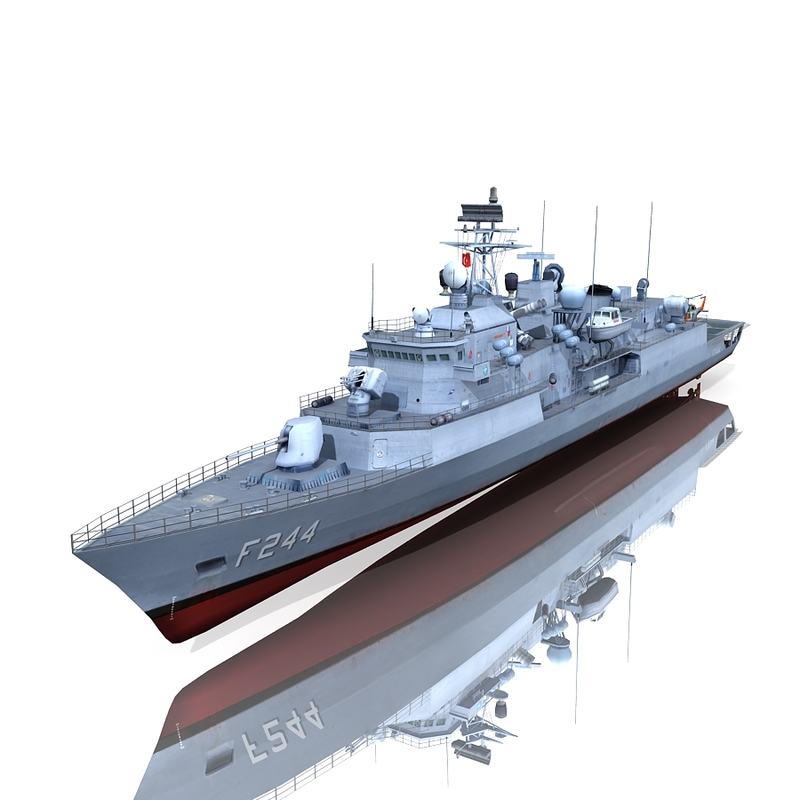 3d model meko 200 frigate