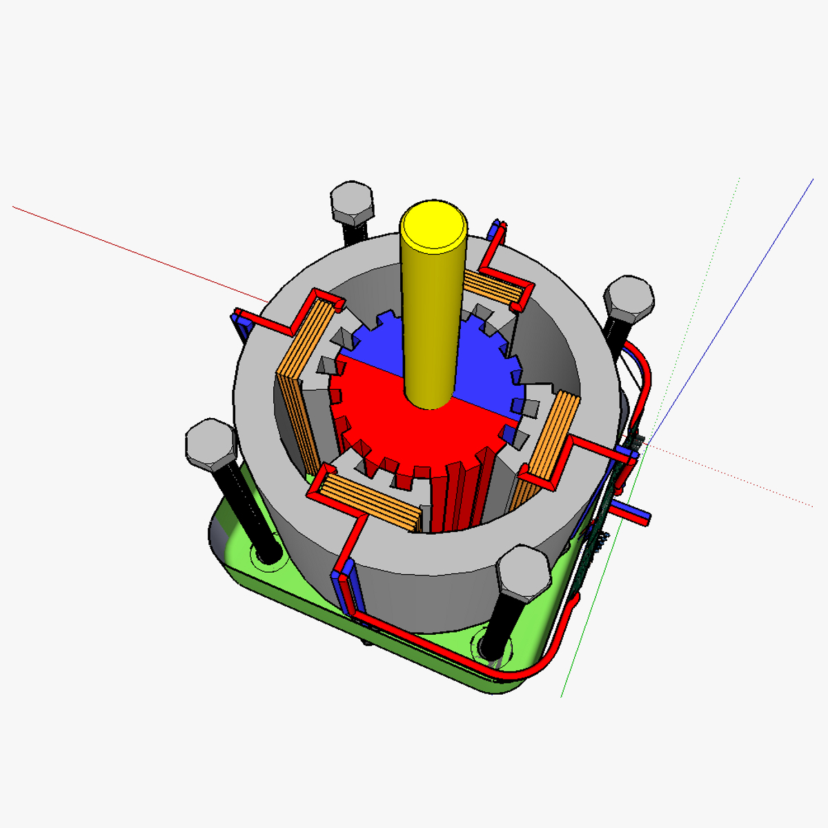 stepper motor for rc car