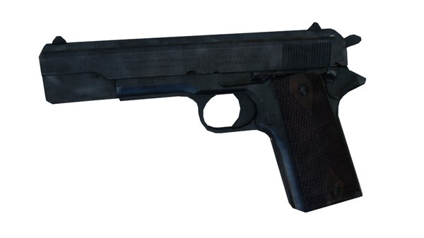 colt 1911 3d blend