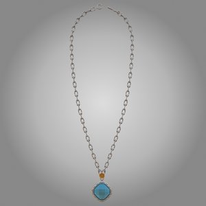 3d model of tacori necklace