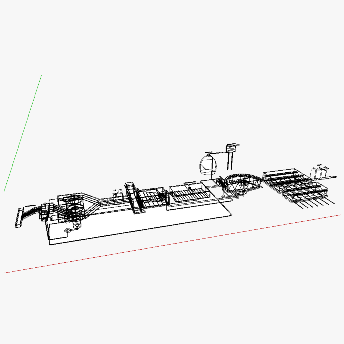 3d water treatment plant