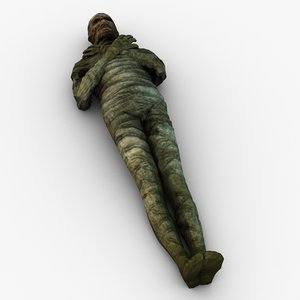 3d model mummy