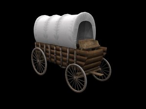 maya old western wagon