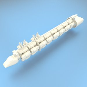cargo vessel 3d model