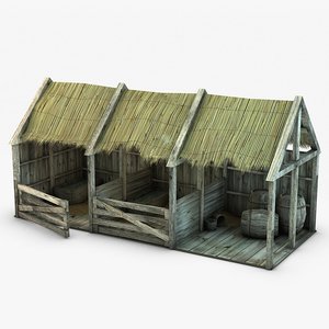 3d model stable