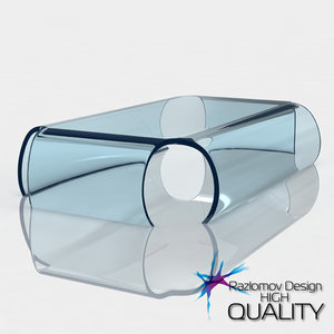 max modern glass table