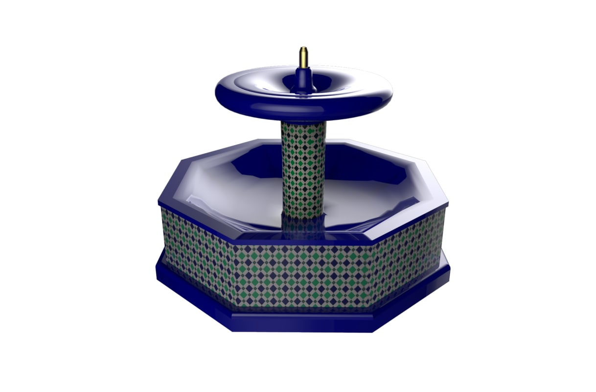 ma moroccan fountain style