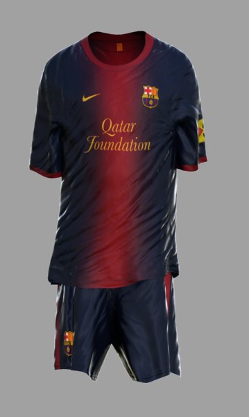 barca 3d kit