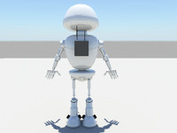 Modelo 3d Robot Amee Turbosquid