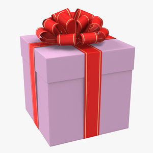 gift boxe 3d model