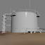 3d model oil barrel