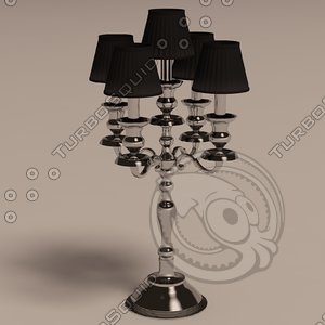eichholtz laurence table lamp 3d model