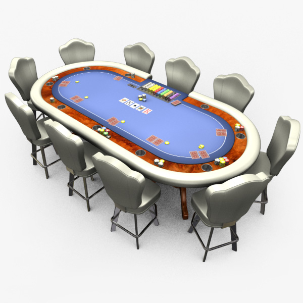 casino poker table - 3ds