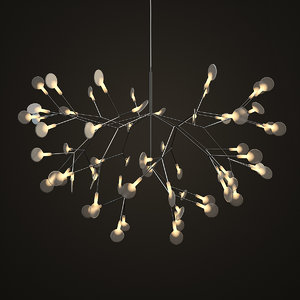decorative lamp heracleum moooi 3d model