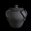 3d model urn pot painted
