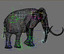 3d mammoth animation