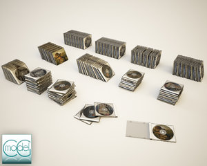 3d music cd s interior