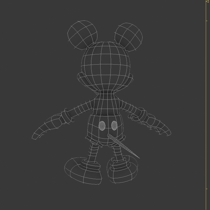 3d mickey mouse