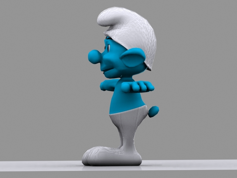 3d smurf model