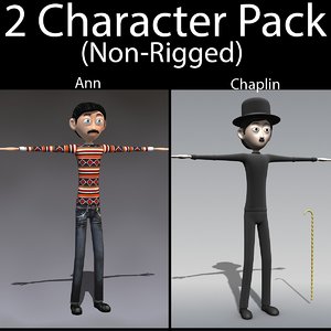 3d character pack 03 guy