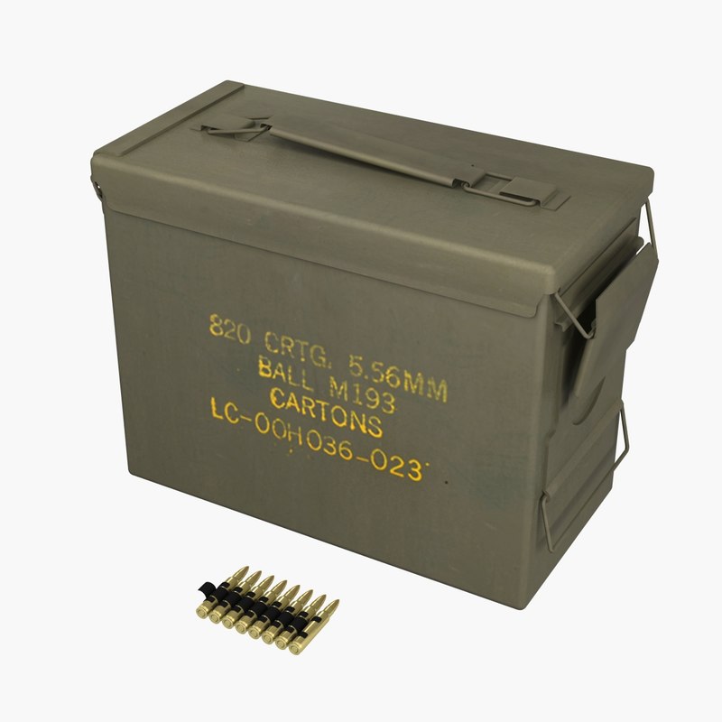 Small ammo box.