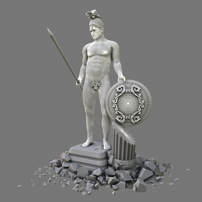 modelo 3d Dioses griegos antiguos - TurboSquid 736556