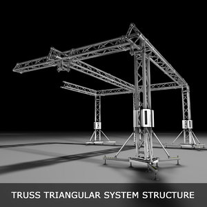 3d model truss structures