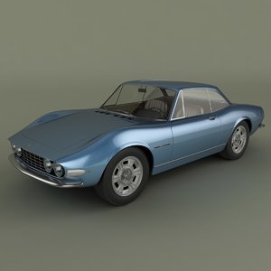 3d max fiat dino coupe speciale