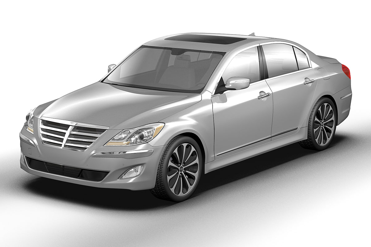 3d model hyundai