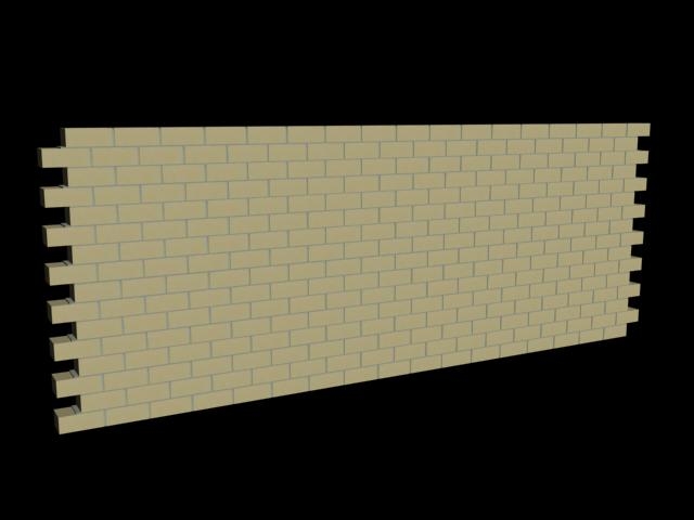 3ds max anime brick wall