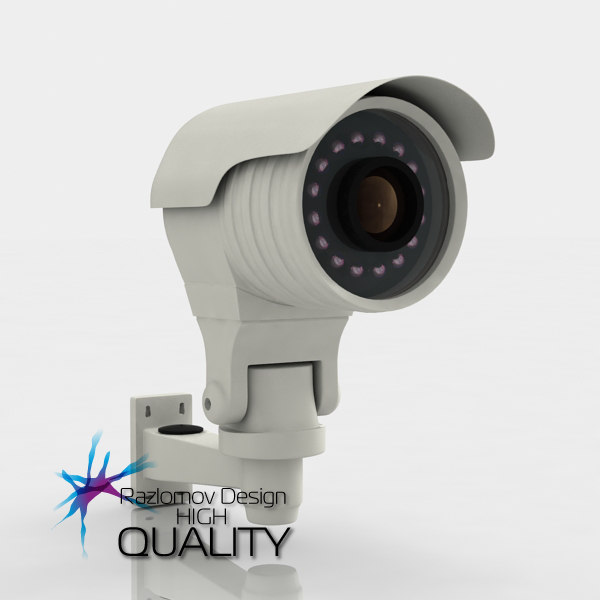 Modelo 3d C mara De Seguridad 1 TurboSquid 737536