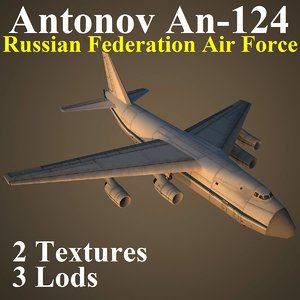 antonov russian rff 3d max