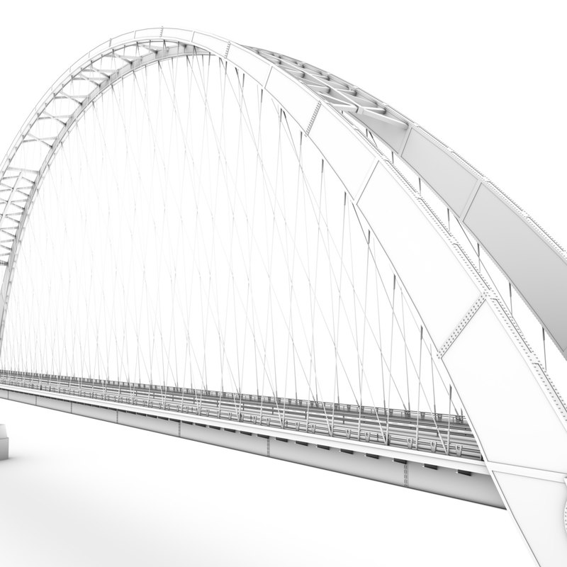 bridge river l 3d max