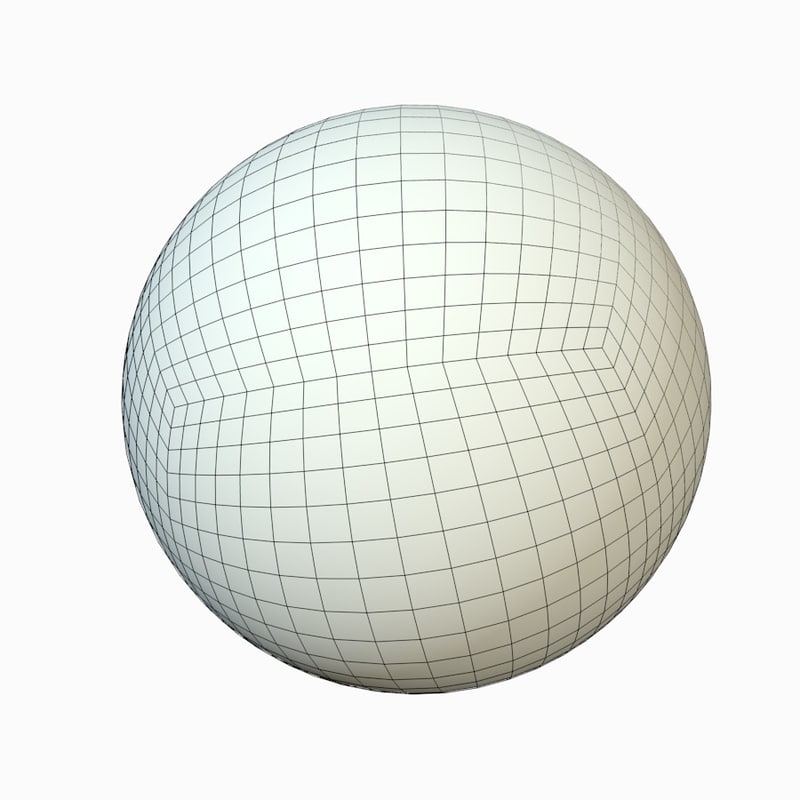 Quads Sphere 3ds Free