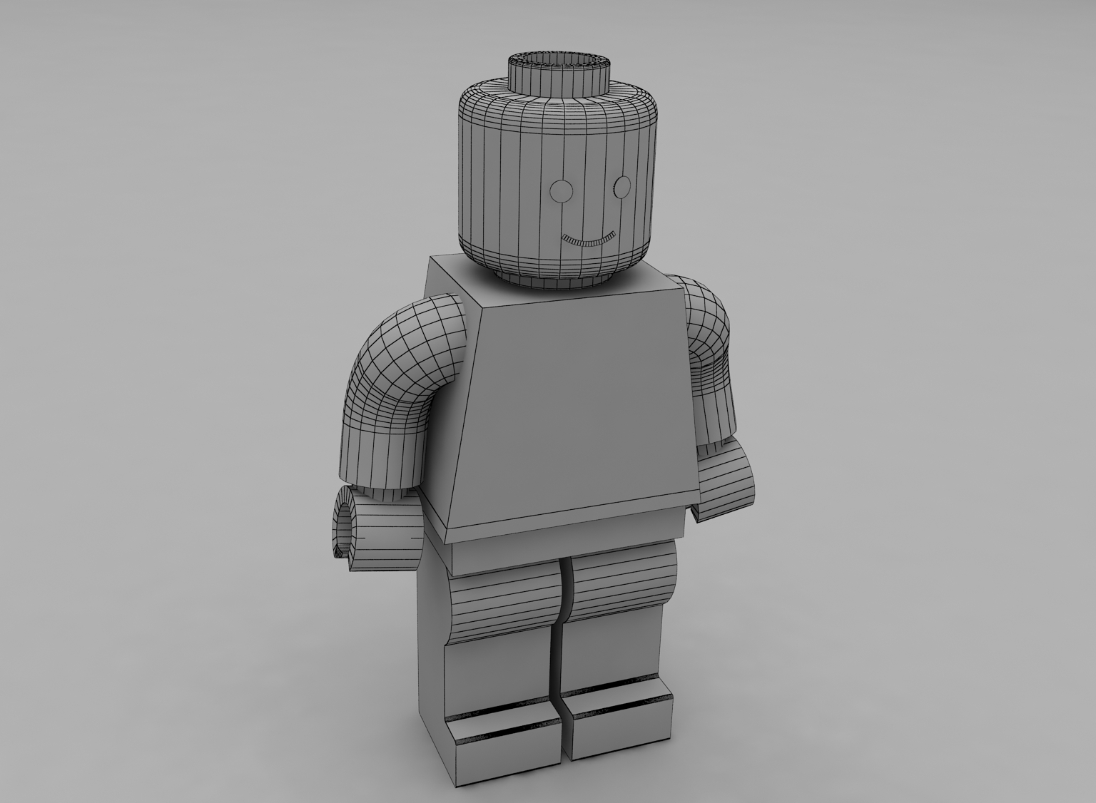 lego human 3d model