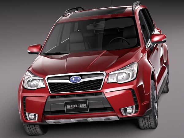 Subaru forester 3d model