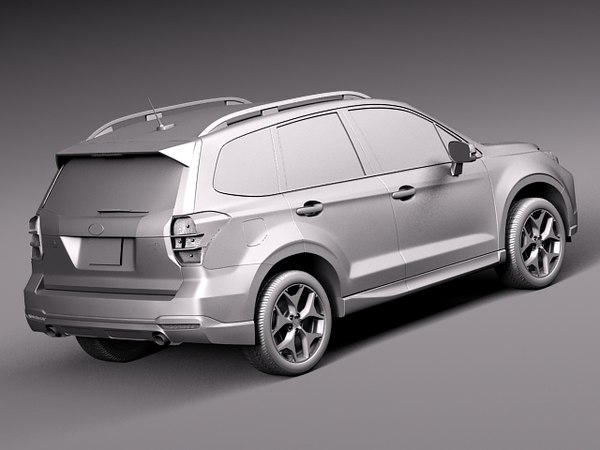 Subaru forester 3d model