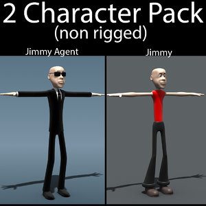 3dsmax character pack 01