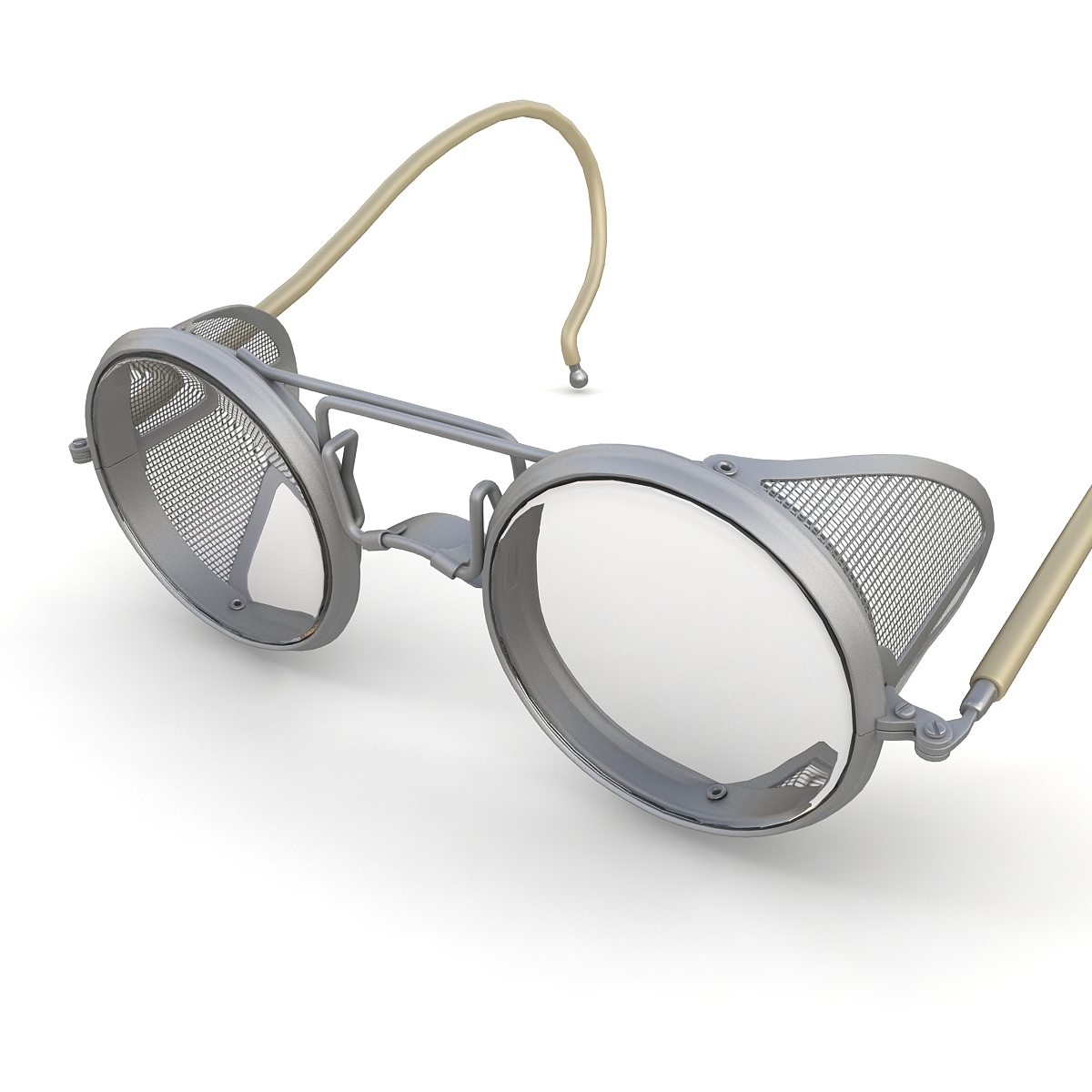 Retro Safety Glasses 3d 3ds