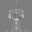 3d model chandelier big 1