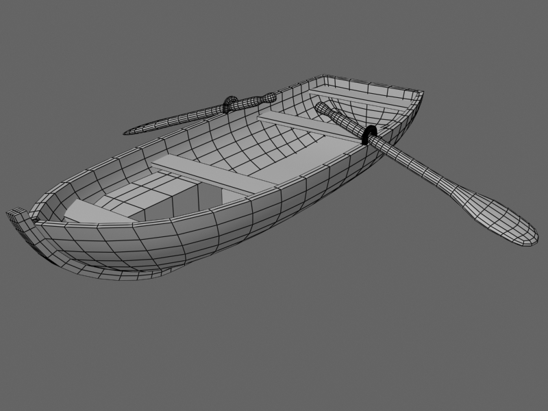 boat 3d model