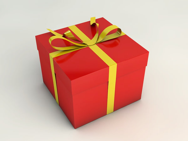 3d model gift boxes