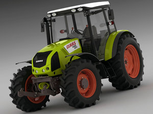3d claas axos tractor model