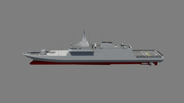 gowind combat corvette 3d model