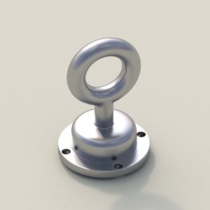 free mount ring 3d model
